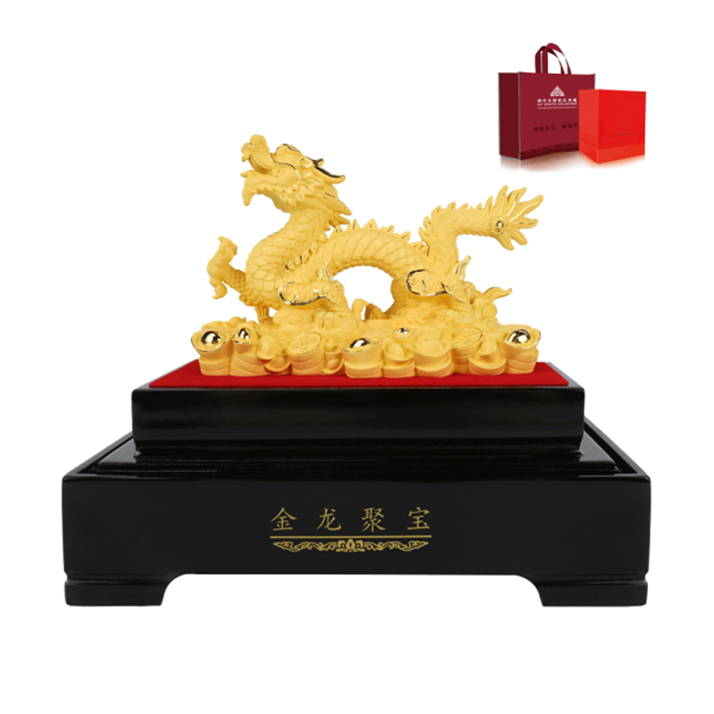 金龙聚宝摆件