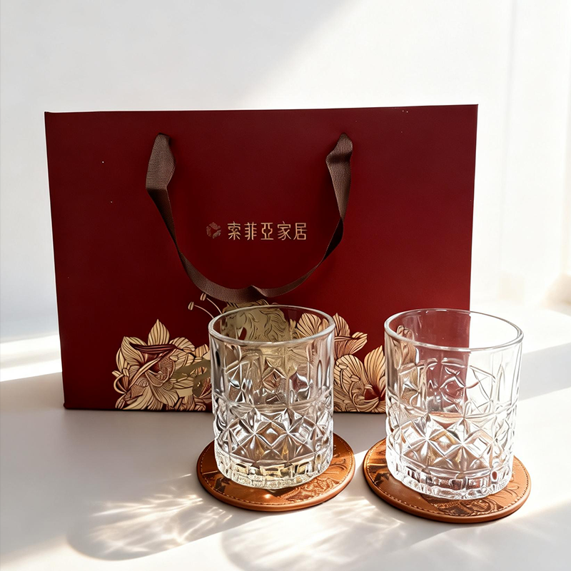 索菲亚玻璃对杯